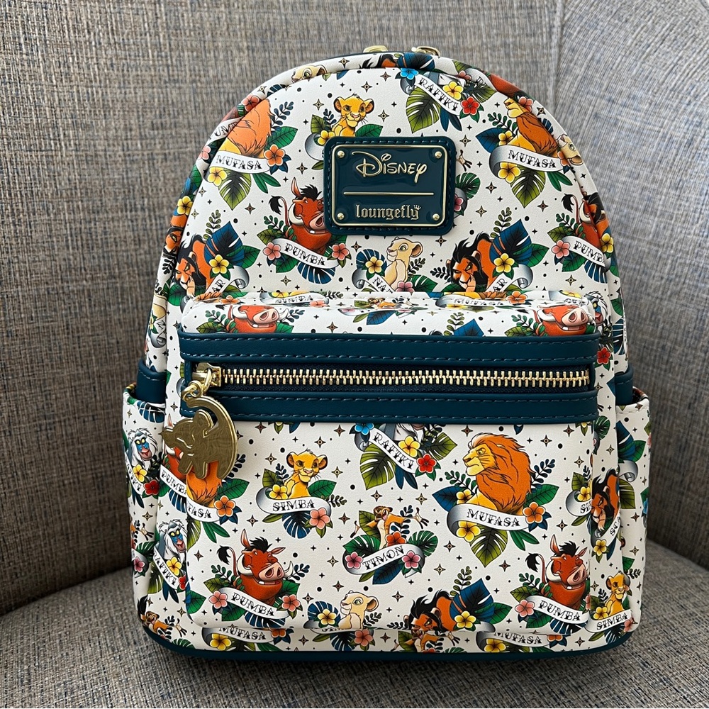 Loungefly lion king Disney simba mini backpack
